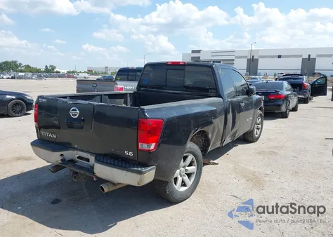2010 Nissan Titan Xe из США, поврежденный, VIN 1N6BA0CH9AN305179